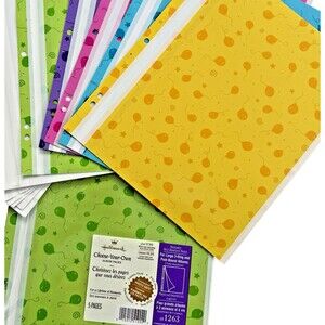 Set of 2 Hallmark Ar1263 Self Adhesive Refill Pages Refill Pages 10 Pages Total